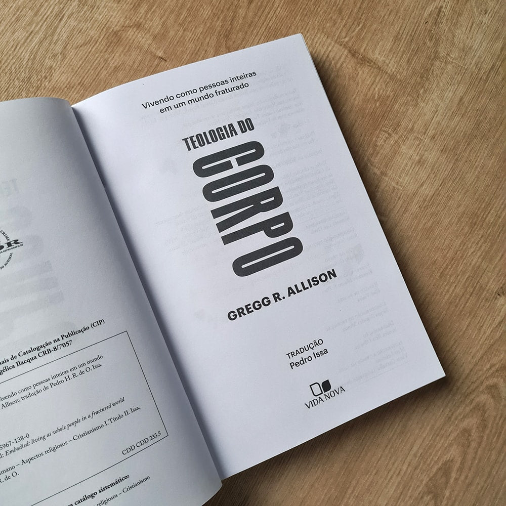 Teologia do Corpo | Gregg R Allison