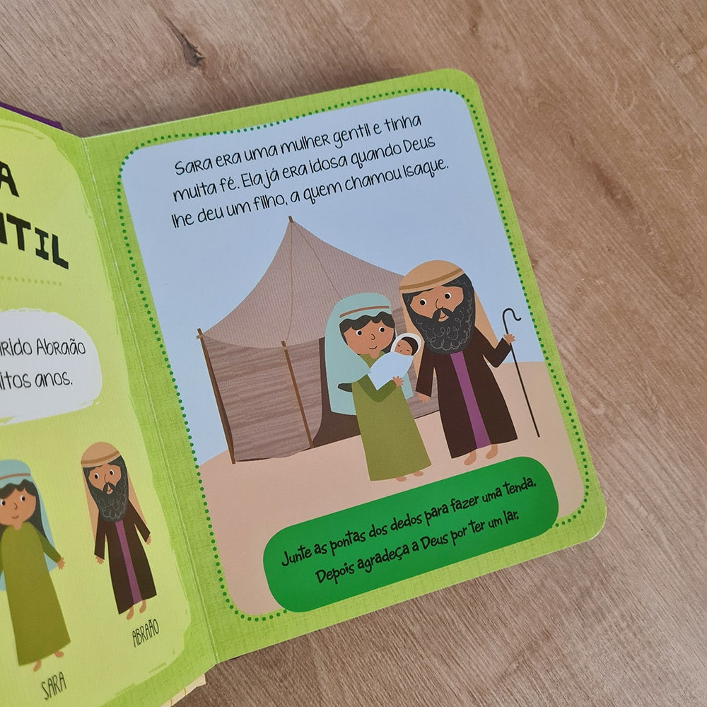 Bíblia Grandes Heroínas da Bíblia | Bíblia Do Bebê | Capa Almofadada