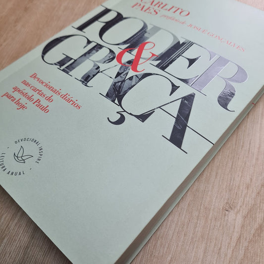 Devocional Poder e Graça | Carlito Paes | Capa Brochura