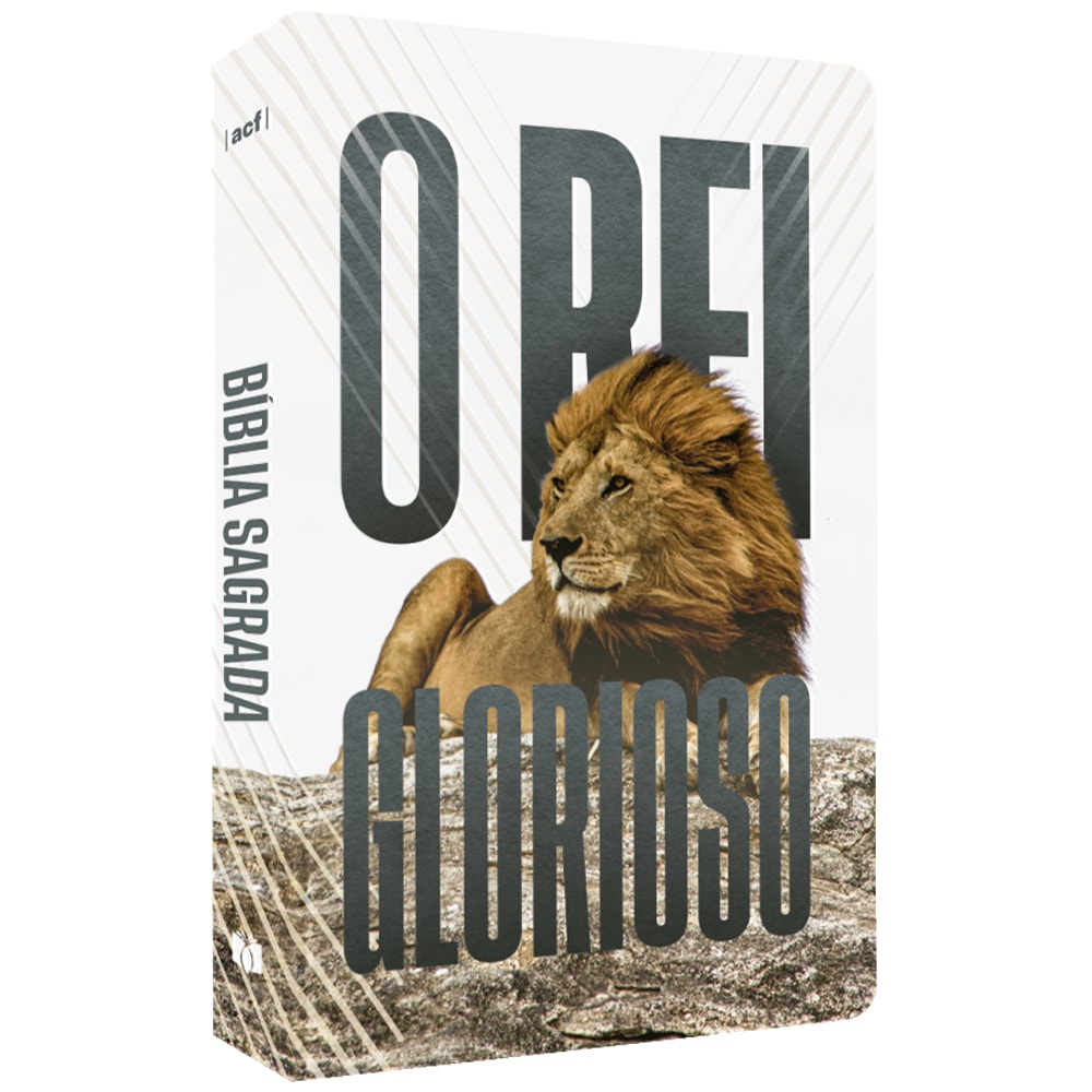 Bíblia Rei Glorioso | ACF | Letra Normal | Capa Dura