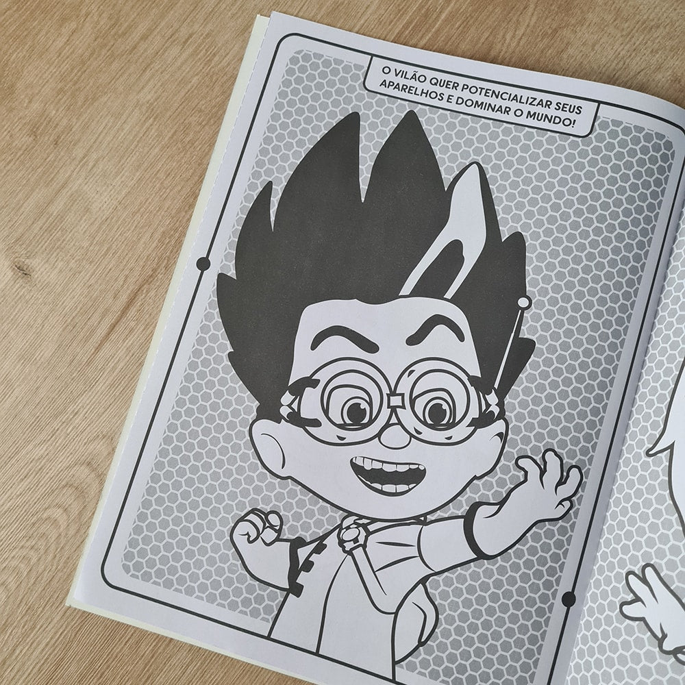 PJ Masks Livro para Pintar com Aquarela | Aventure-se