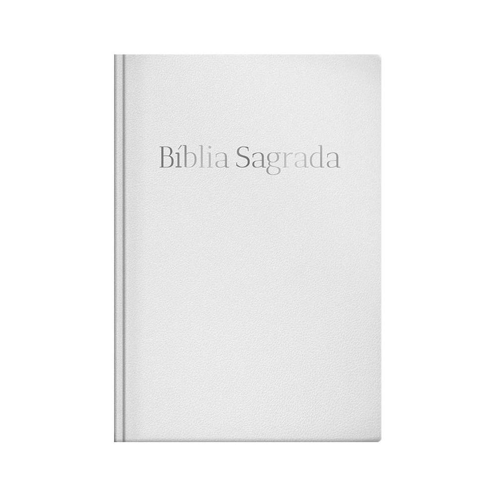 Bíblia Sagrada | NVT | Letra Normal | Capa Luxo Branca