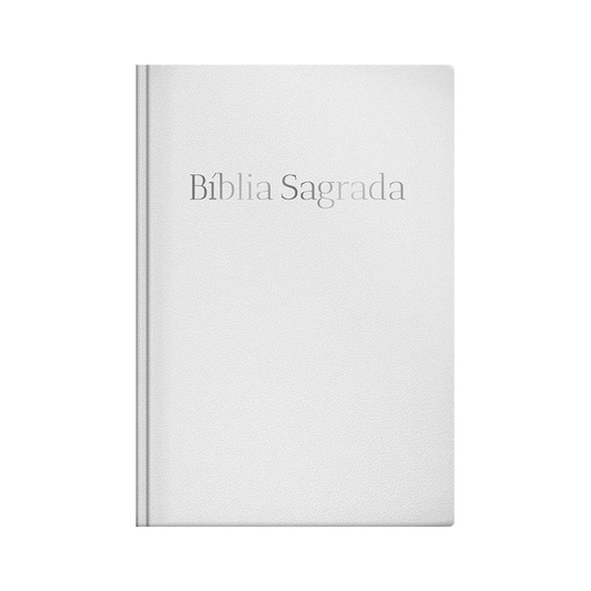 Bíblia Sagrada | NVT | Letra Normal | Capa Luxo Branca