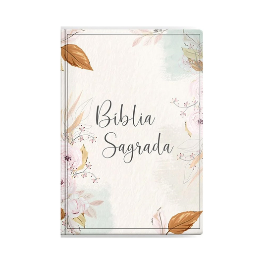 Bíblia Sagrada | ARC | Letra Extra Gigante | Capa Flexível Soft Touch Rosa Poema