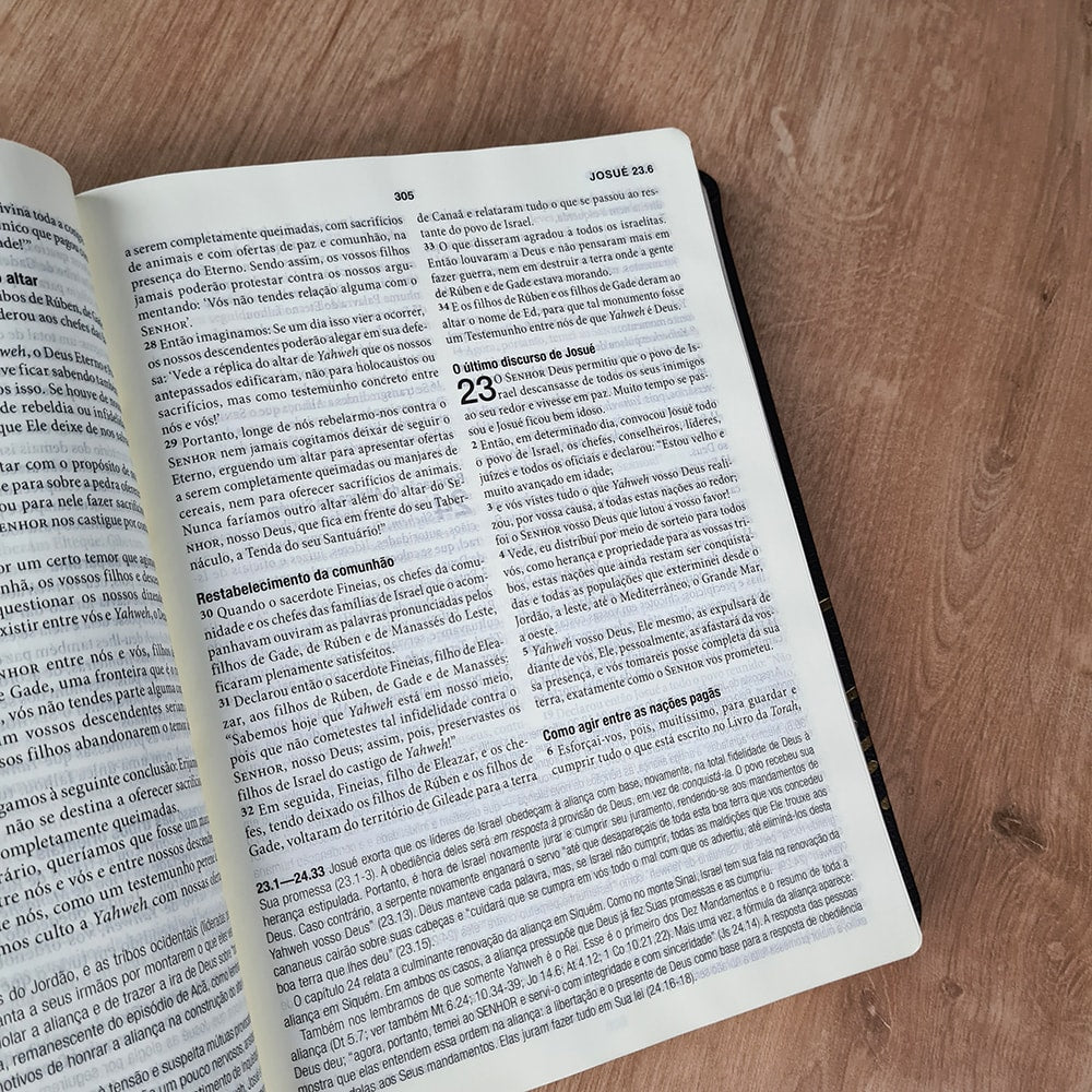 Bíblia de Estudo Cristo em Toda a Escritura | KJA | Petra