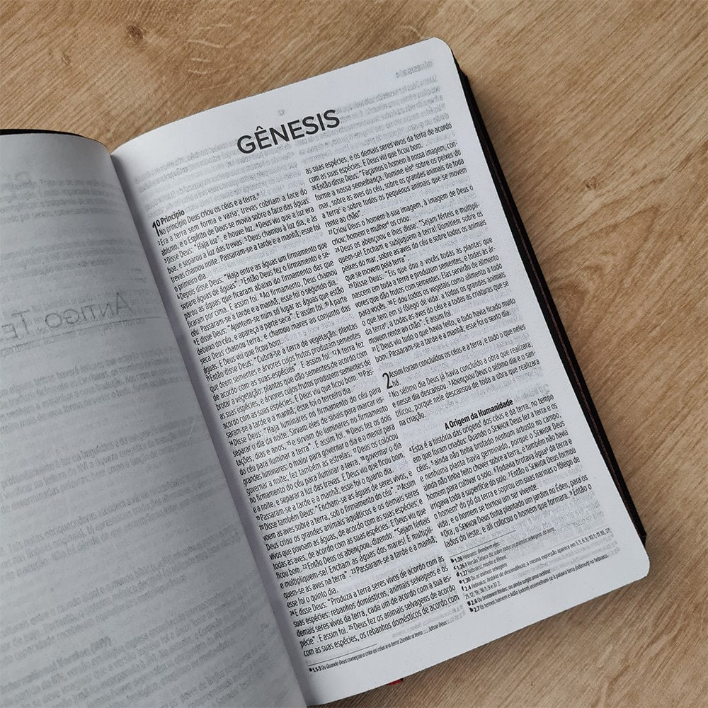 Bíblia Jesus Copy Este Livro é Sobre Jesus | NVI | Letra Normal | Capa Luxo Preta