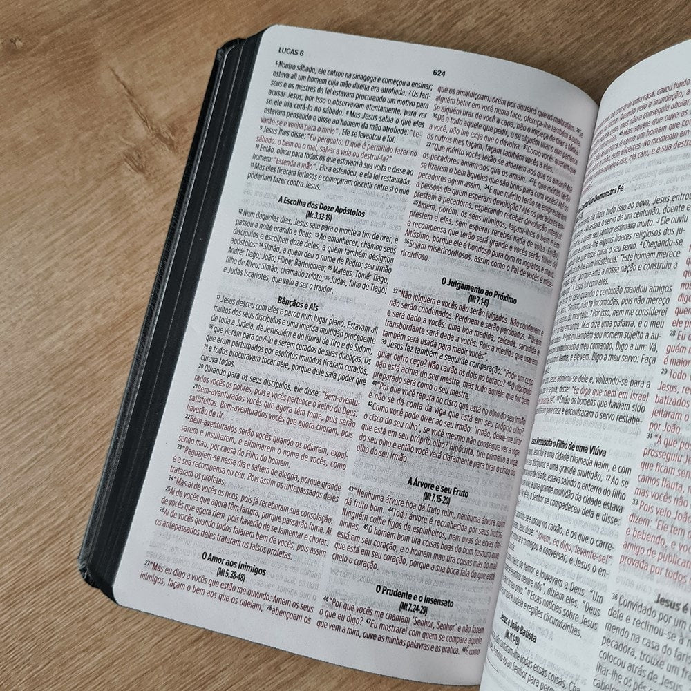 Bíblia Jesus Copy Este Livro é Sobre Jesus | NVI | Letra Normal | Capa Luxo Preta
