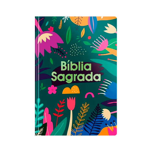 Bíblia Sagrada Tarde Colorida | NVT | Letra Grande | Capa Dura