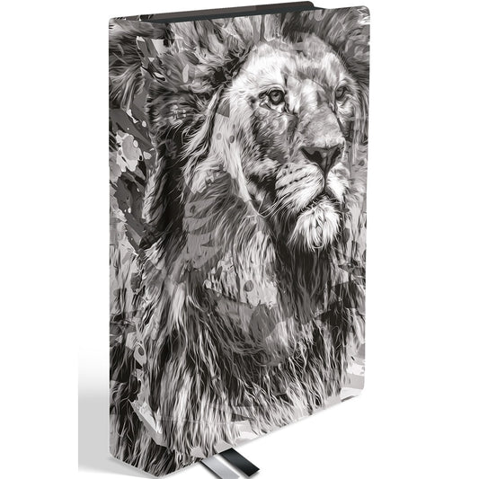 Bíblia Sagrada | NTLH | YouVersion | Capa Dura The Lion Preto e Branco