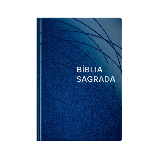 Bíblia Sagrada | NVT | Letra Grande | Capa Luxo Azul Royal