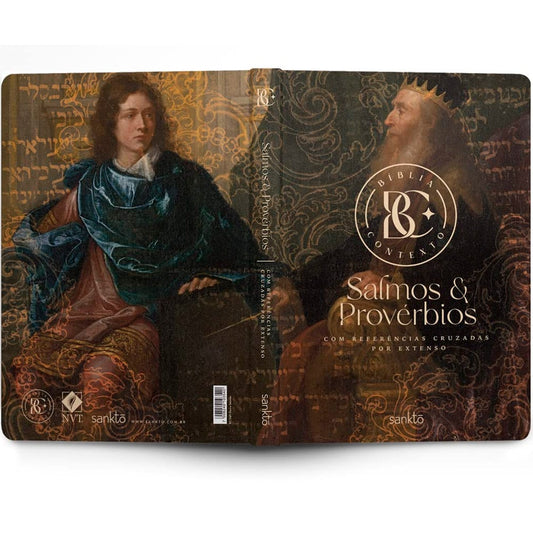 Bíblia Contexto | Salmos e Provérbios | NVT | Capa Dura | Davi e Salomão