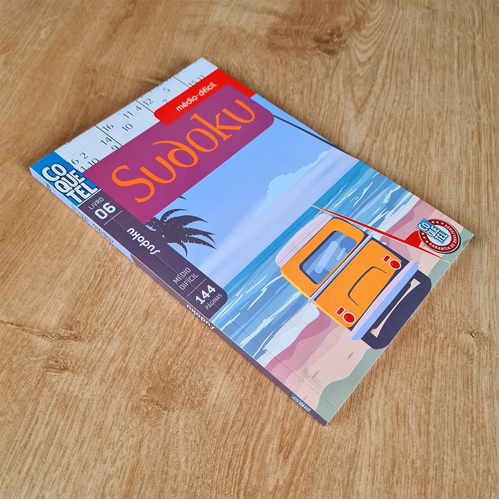 Coquetel Sudoku | Médio | Difícil | Livro 06