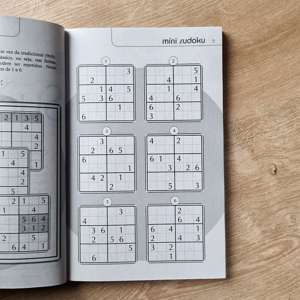 Coquetel Sudoku | Médio | Difícil | Livro 06