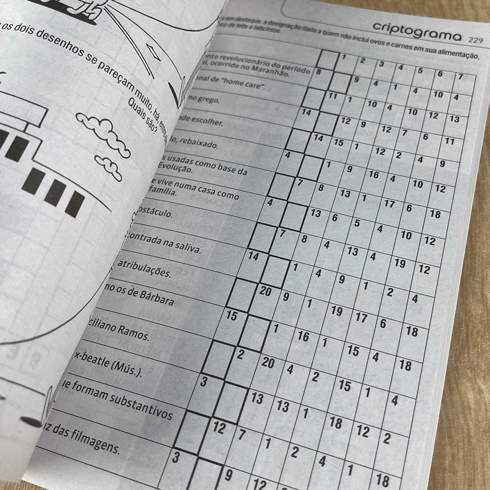 Coquetel + 150 Criptogramas | Médio | Ed. 30