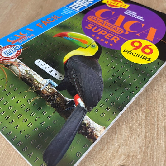 Coquetel Caça-Palavra Super | Fácil | Ed. 8