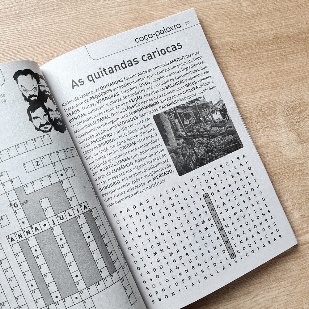 Coquetel Caça-Palavras | Fácil | Livro 50