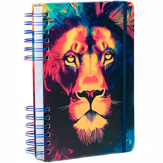 Bíblia Anote Slim | NVT | Capa Espiral Rei Soberano