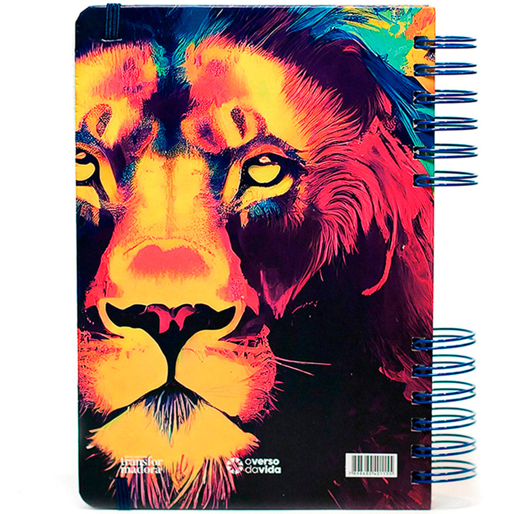 Bíblia Anote Slim | NVT | Capa Espiral Rei Soberano