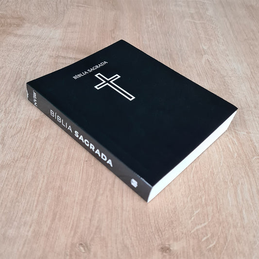 Bíblia Sagrada Média Salvos Pela Graça | NVI | Brochura Azul