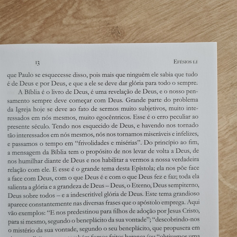 O Supremo Propósito de Deus | Exposição Sobre Efésios Vol1 | D M Lloyd-Jones