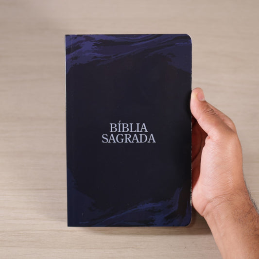 Bíblia Sagrada | ACF | Letra Normal | Capa Brochura Deep Blue