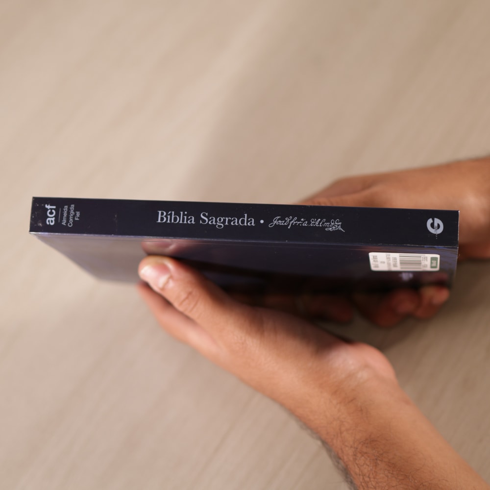 Bíblia Sagrada | ACF | Letra Normal | Capa Brochura Deep Blue
