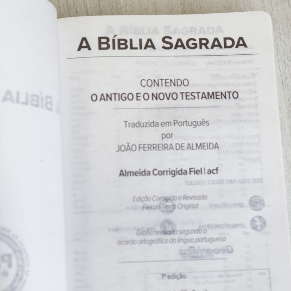 Bíblia Sagrada | ACF | Letra Normal | Capa Brochura Caminho