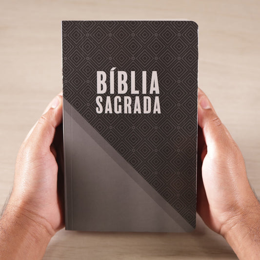 Bíblia Sagrada | ARC | Letra Grande | Capa Brochura Duotone