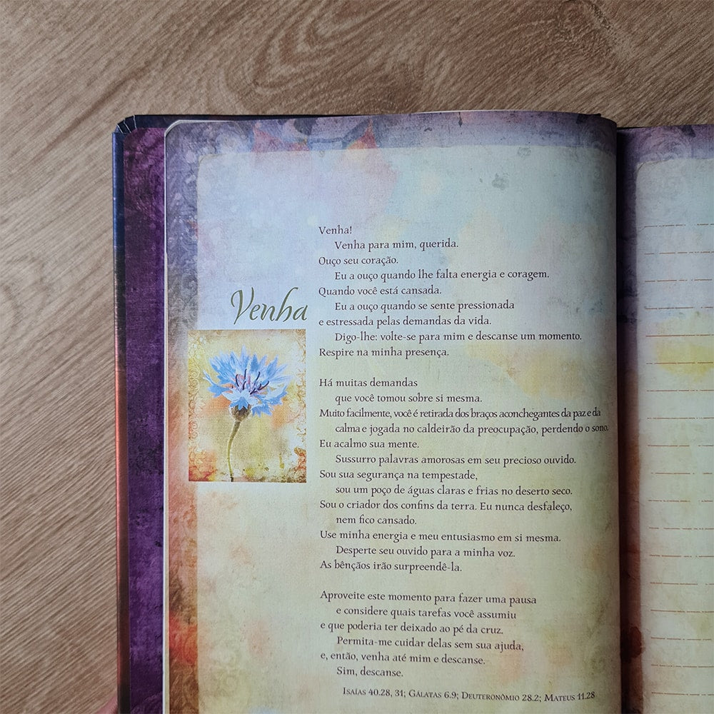 Diário Devocional Fala Comigo Jesus | Capa Dura
