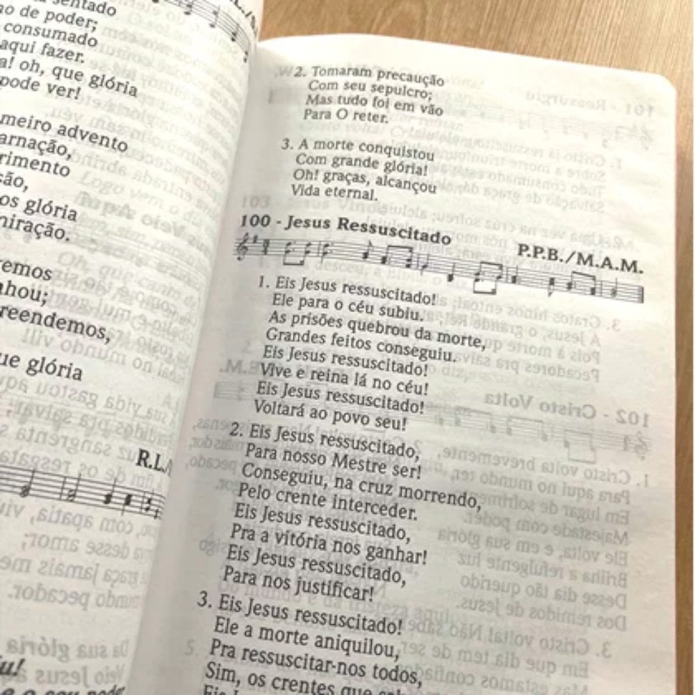 Hinário Cantor Cristão Com Letra | Grande | Capa Brochura Candy Rosa