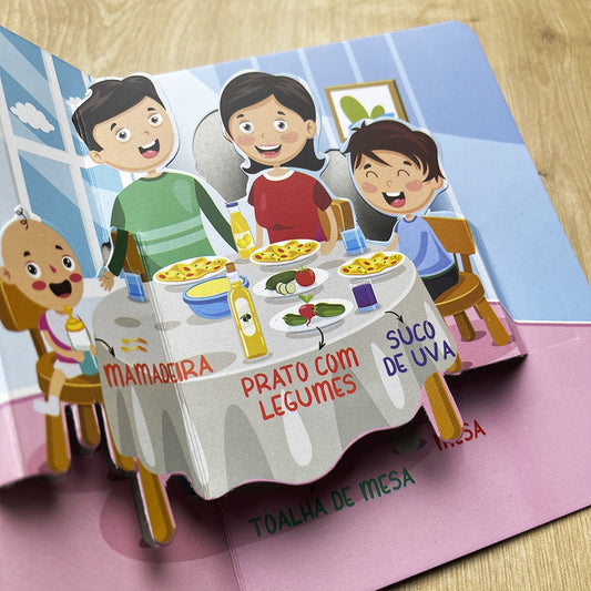 Pop-Up Hora da Papinha | Meu Primeiro Livro de Palavras