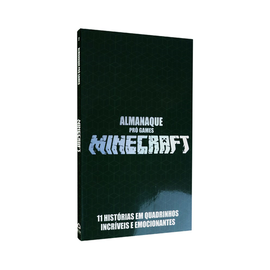 Almanaque Pró Games Minecraft | 11 Histórias em Quadrinhos | Capa Verde