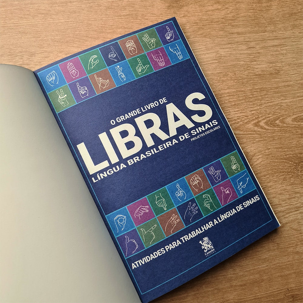 Livro O Grande Livro de Libras | Atividades para Trabalhar a Língua de Sinais