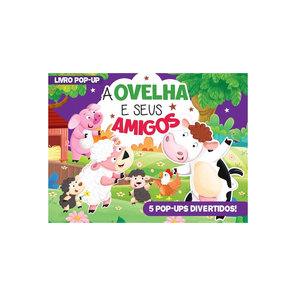 Livro Pop-Up | A Ovelha e Seus Amigos