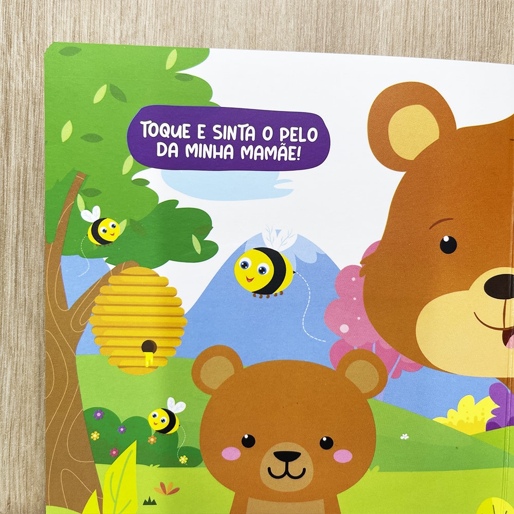 Livro Toque e Sinta | Meus Amigos da Selva