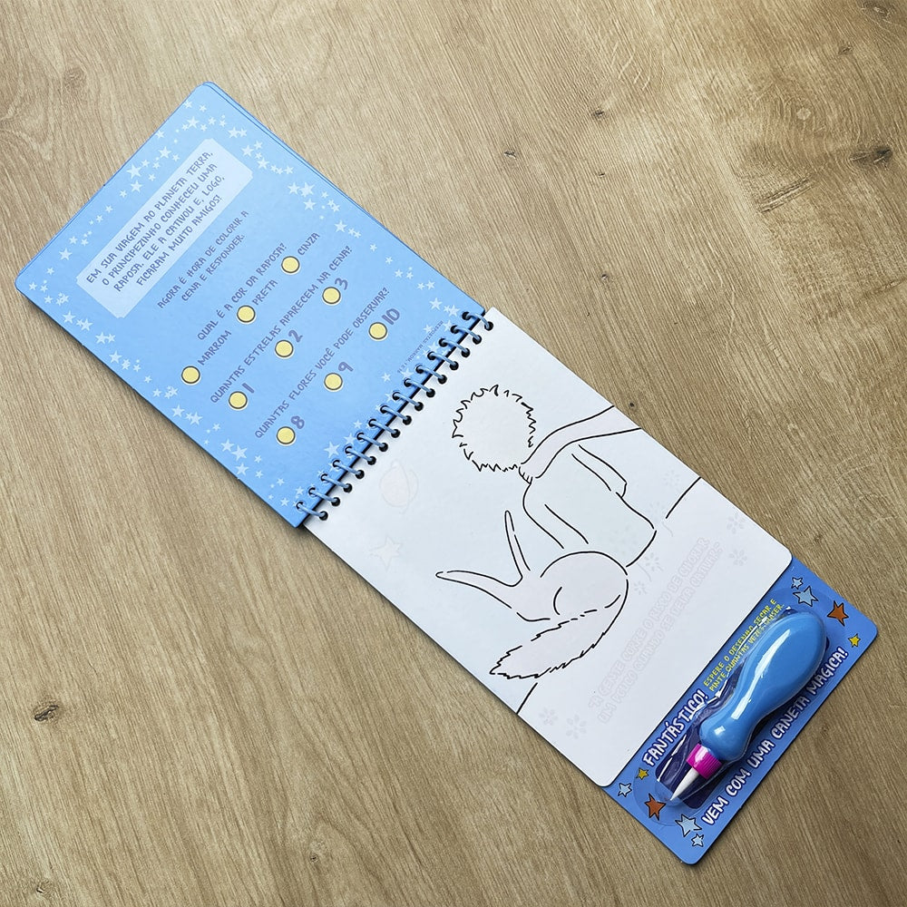 Aquabook O Pequeno Príncipe | Vem com Uma Caneta Magica