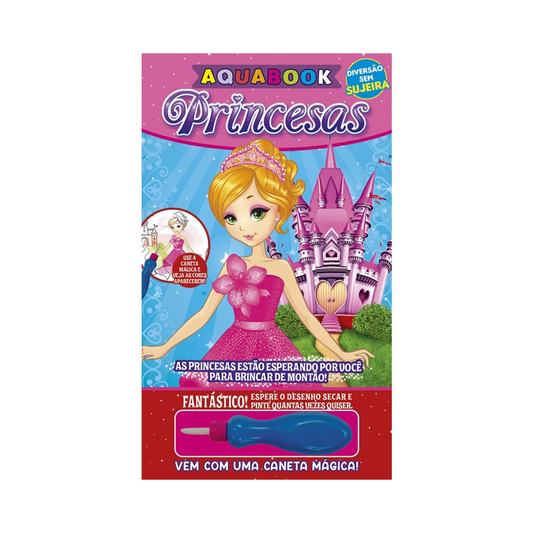 Aquabook Princesas | Vem com Uma Caneta Magica