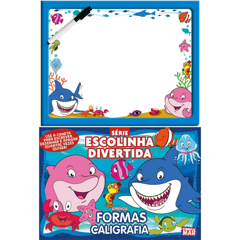 Série Escolinha Divertida | Aprenda Formas Caligrafia