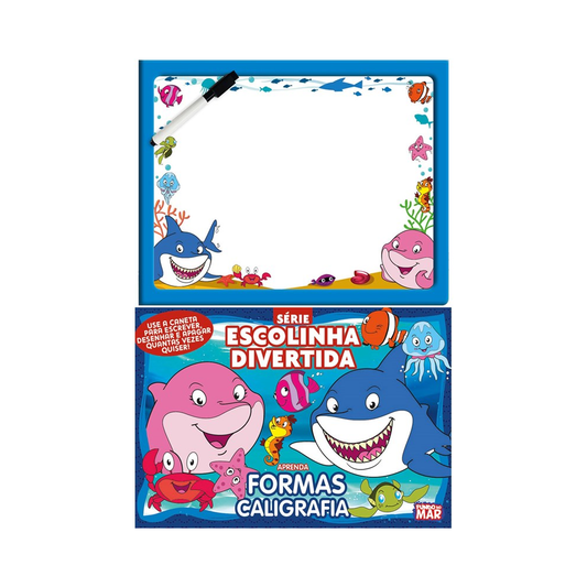 Série Escolinha Divertida | Aprenda Formas Caligrafia