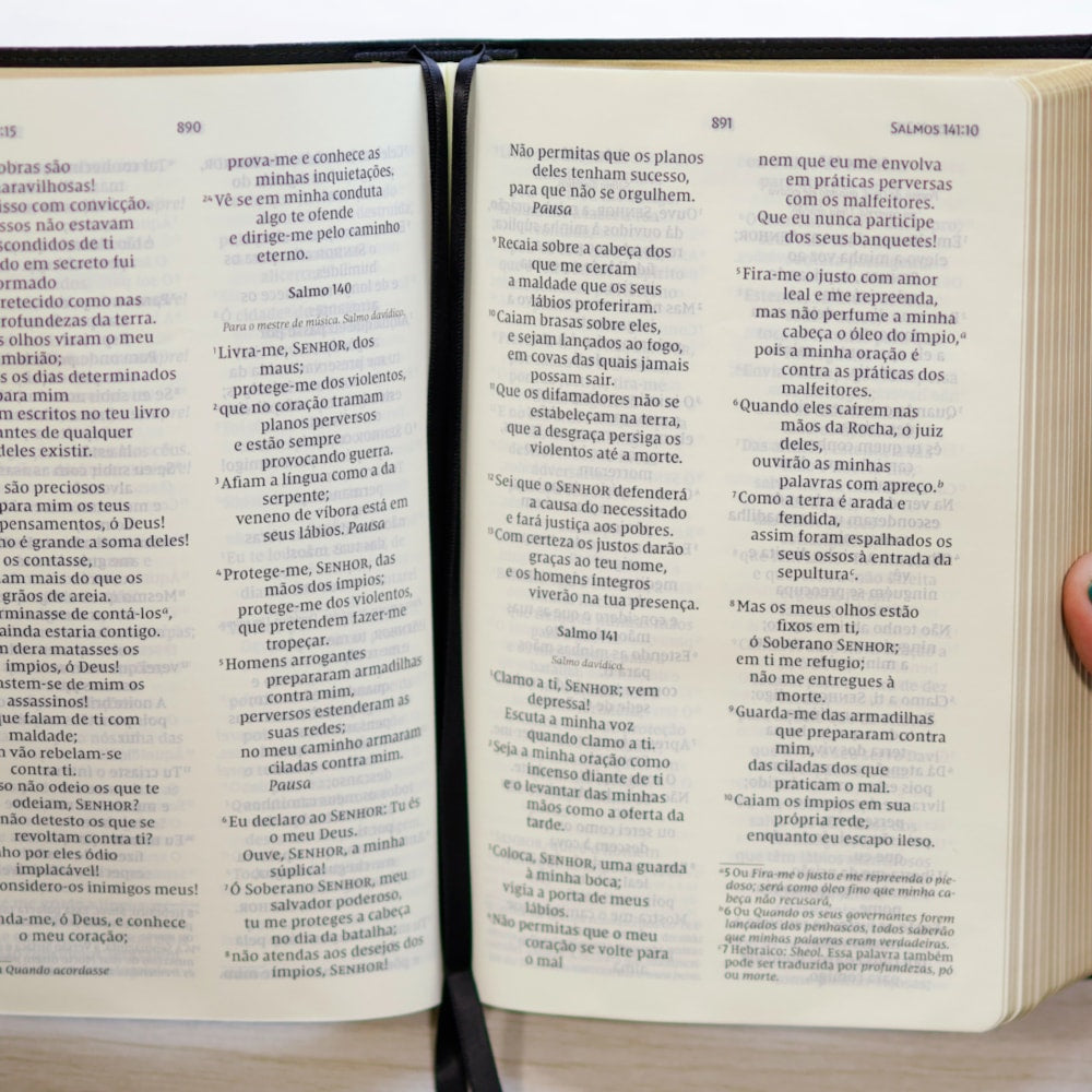 Bíblia Sagrada | NVI | Letra Grande | Couro Soft Preta