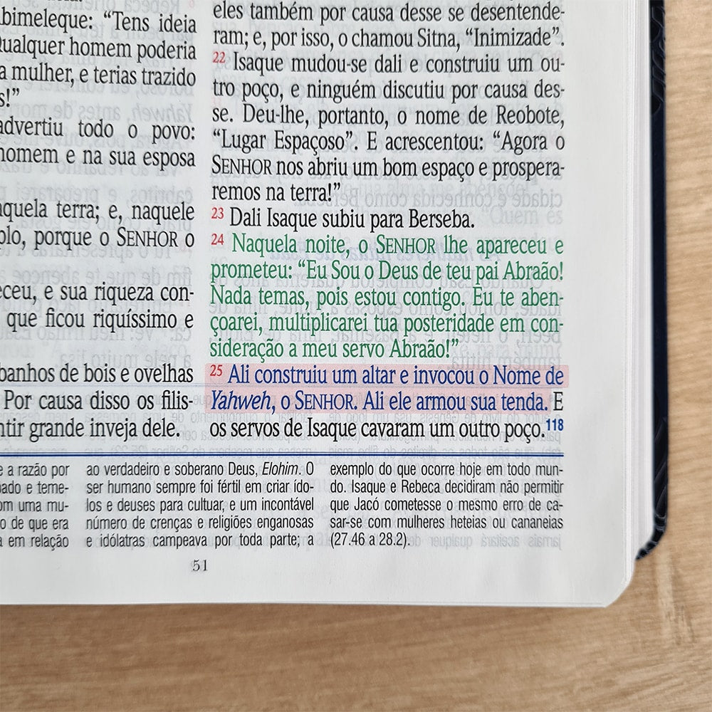 Bíblia de Estudo King James Atualizada | 1611 | Letra Normal | Capa Luxo Preta