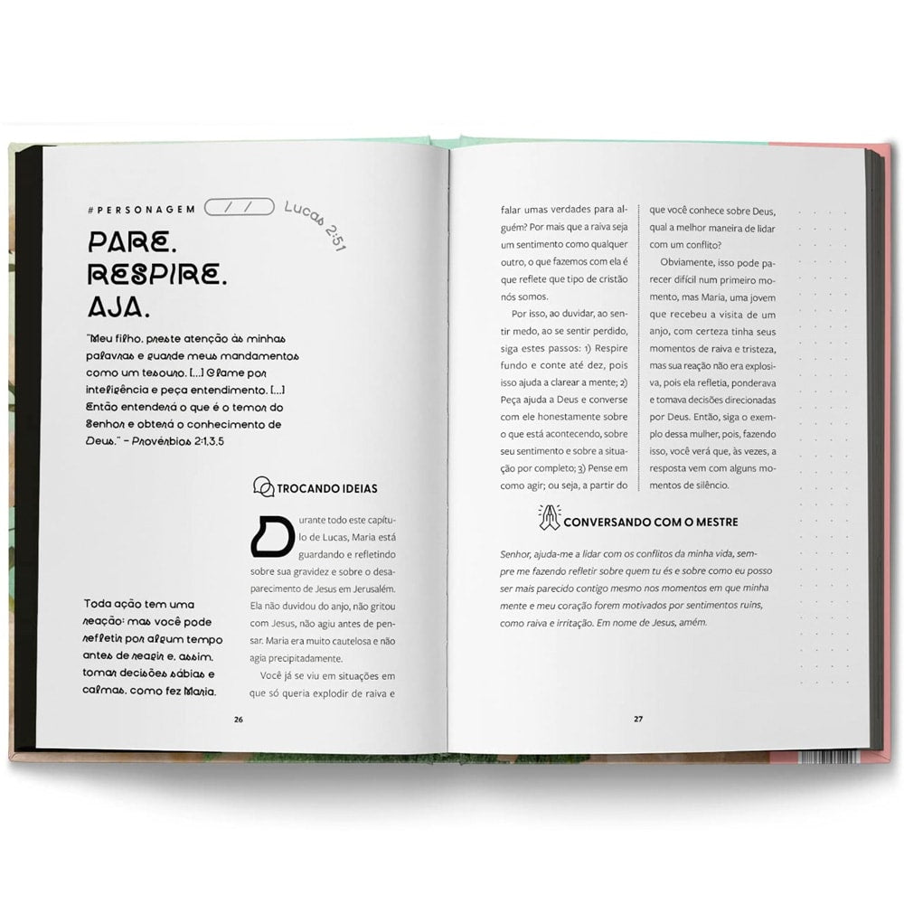 Devocional Dose Bíblica | Capa Dura Jardim