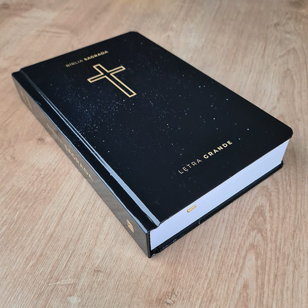 Bíblia Sagrada Salvos pela Graça | NVI | Letra Grande | Capa Dura
