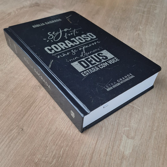 Bíblia Sagrada Seja Forte | NVI | Letra Grande | Capa Dura