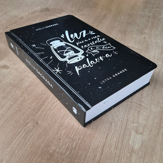 Bíblia Sagrada Luz Para o Meu Caminho | NVT | Letra Grande | Capa Dura