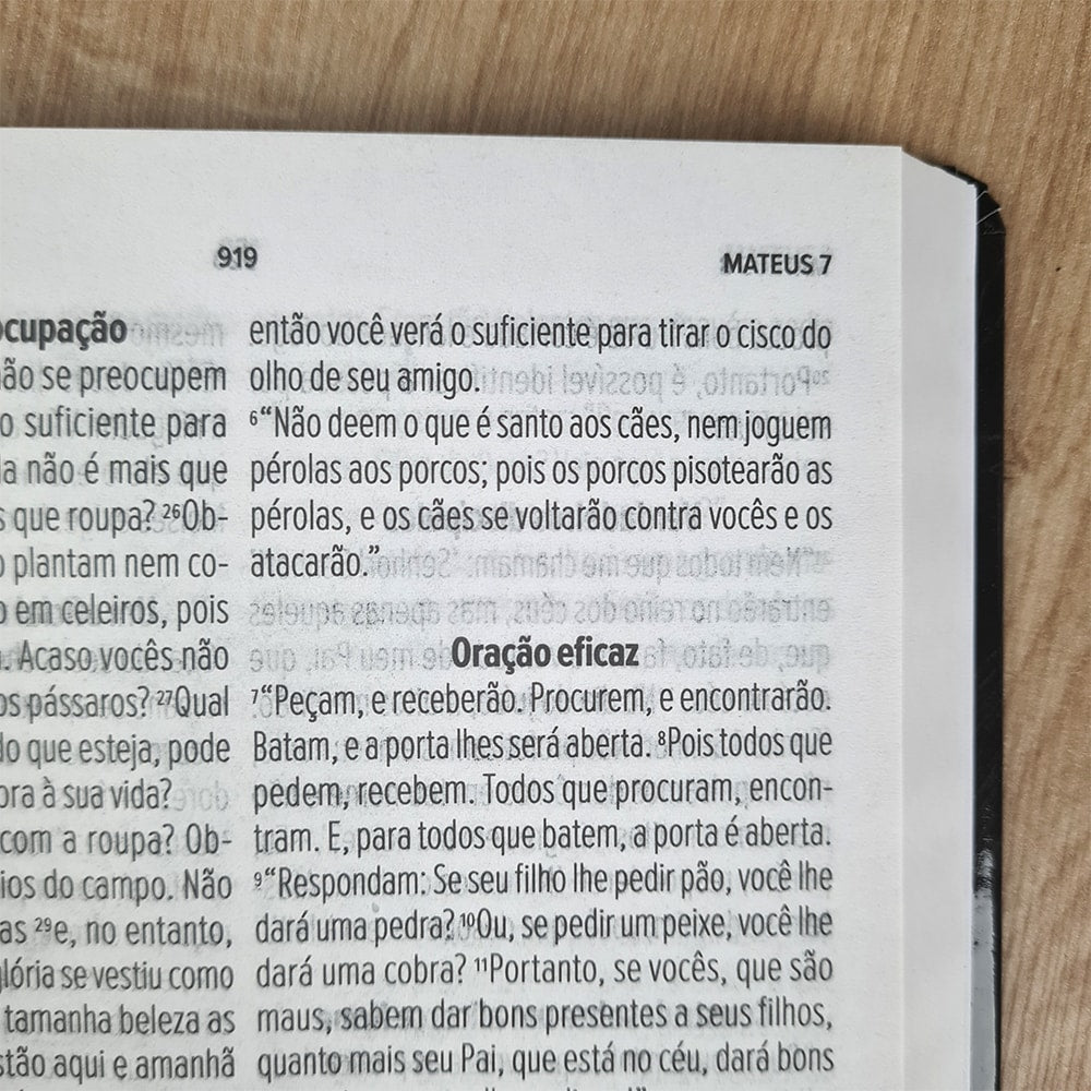Bíblia Sagrada Luz Para o Meu Caminho | NVT | Letra Grande | Capa Dura