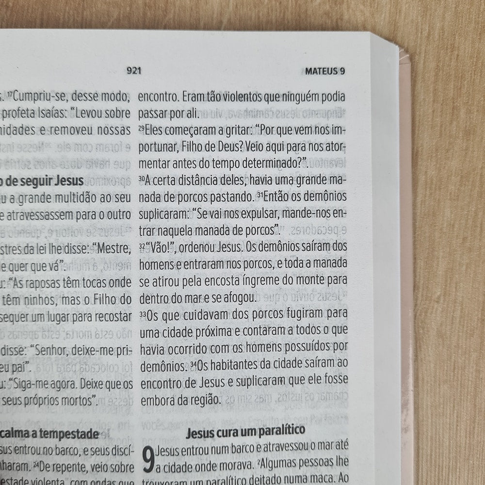 Bíblia Sagrada Tudo Crê | NVT | Letra Grande | Capa Dura