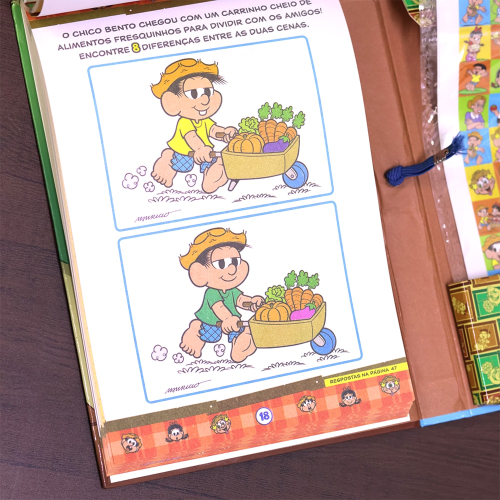 Turma do Chico Bento |
Atividades para Divertir