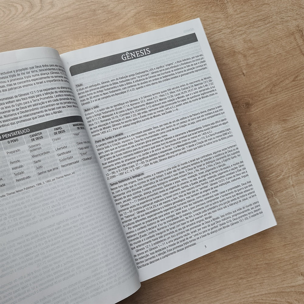 Bíblia De Estudo MacArthur | NVI | Letra Normal | Capa Dura Tecido Cinza