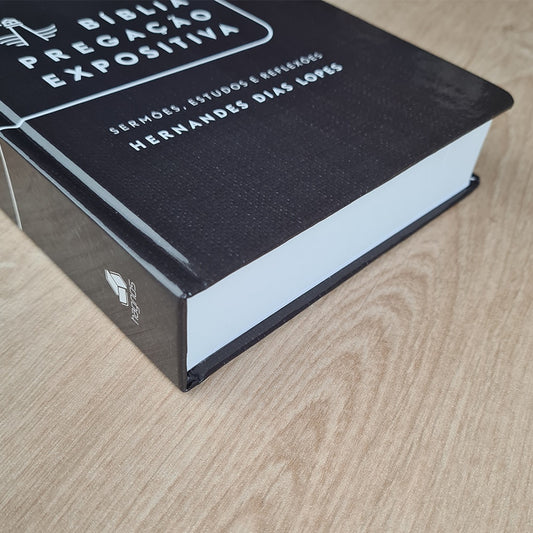 Bíblia Pregação Expositiva | ARA | Letra Normal | Capa Dura | Hernandes Dias Lopes